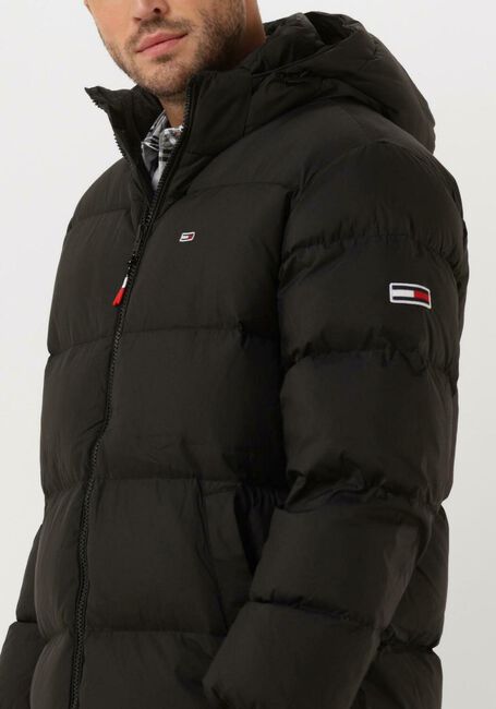 Schwarze TOMMY JEANS Parkas TJM ESSENTIAL DOWN PARKA - large