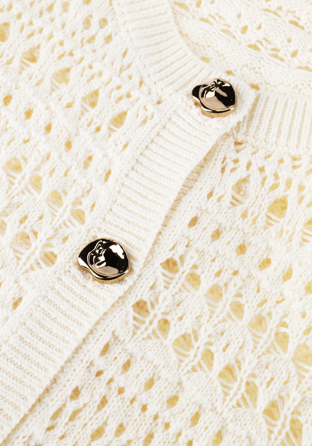 Creme NOTRE-V Strickjacke NV-HETTINA - large