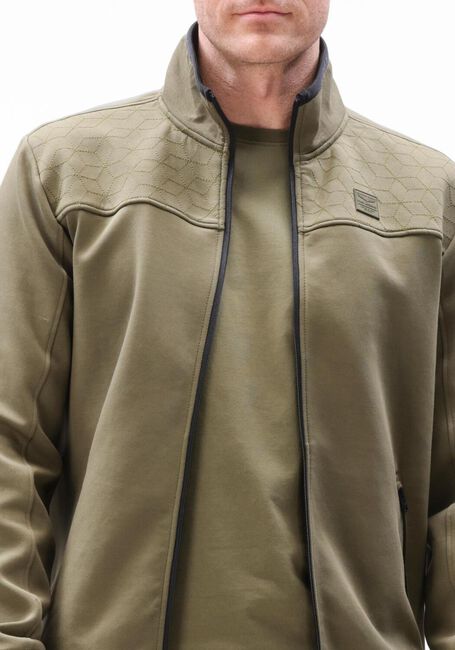 Gr&uuml;ne PME LEGEND Strickjacke INTERLOCK SWEAT - large