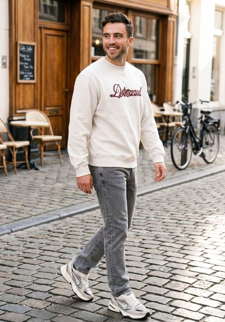 Ecru DSTREZZED Sweatshirt DS_NIKOL CREW - large