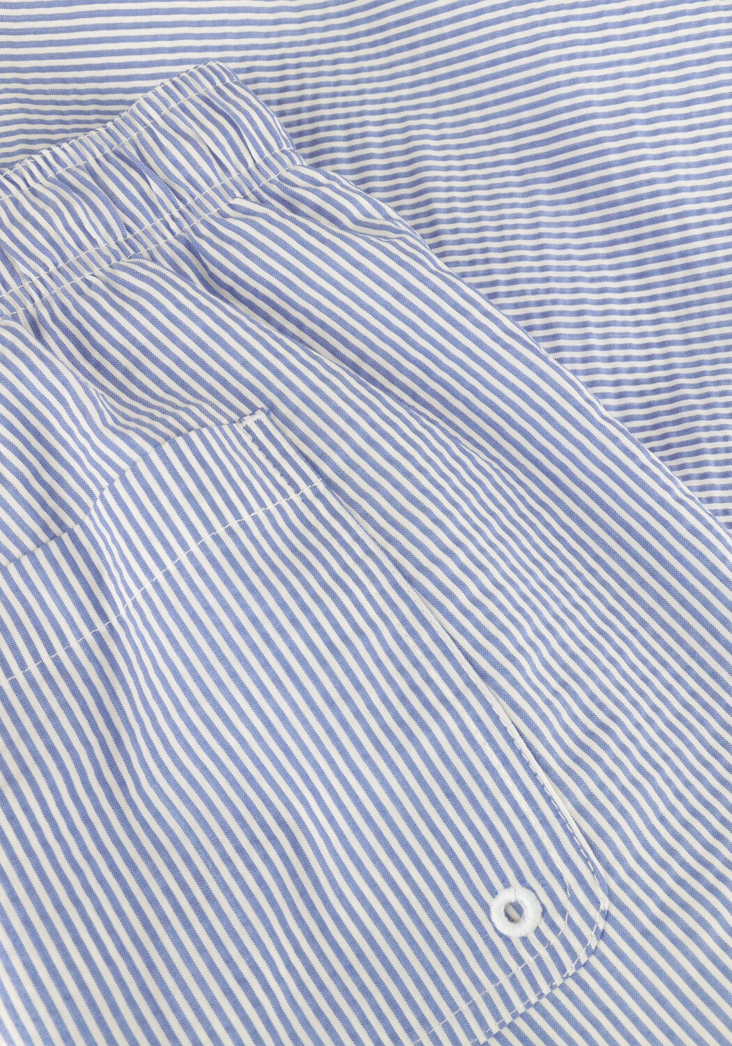 Wei&szlig;e SELECTED MEN Badehosen SLHCOOPER-SEERSUCKER SWIMSHORTS - large