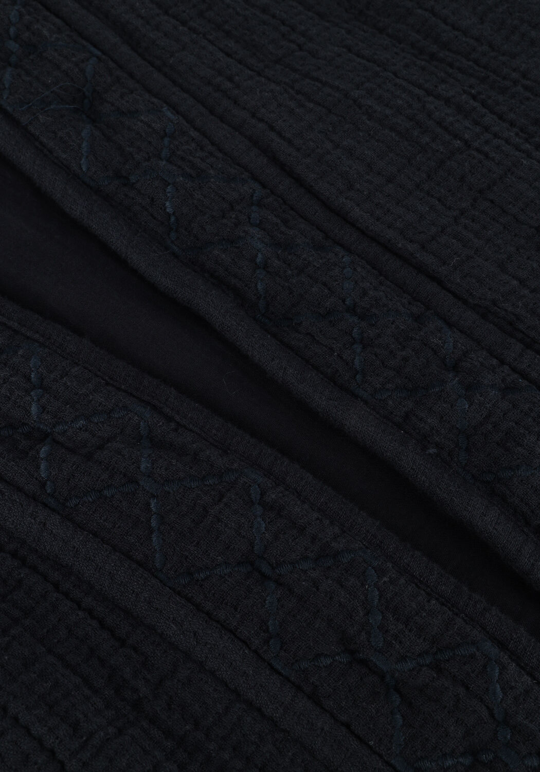 Blaue BY-BAR Gilet ISLA EMBROIDERY JACKET - large