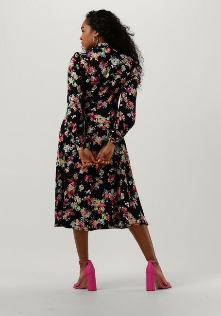 Schwarze Y.A.S. Midikleid YASALOMA LS MIDI SHIRT DRESS S - large