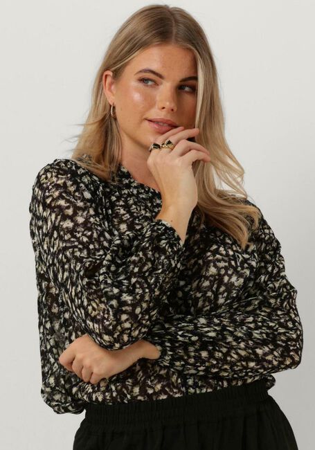 Schwarze SECOND FEMALE Blusen AYALI SHIRT - large