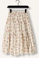 Beige RYLEE + CRU Midirock TIERED MIDI SKIRT HIBISCUS Beige RYLEE + CRU Midirock TIERED MIDI SKIRT HIBISCUS - medium