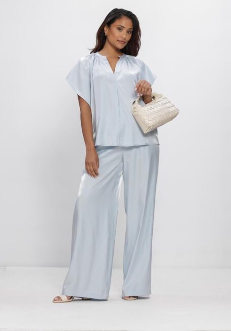 Blaue NUKUS Top TAYLOR TOP SHINY - large