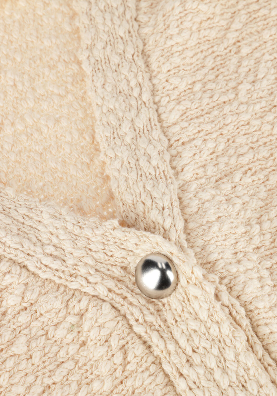 Ecru AIMEE THE LABEL Strickjacke ROOSP - large