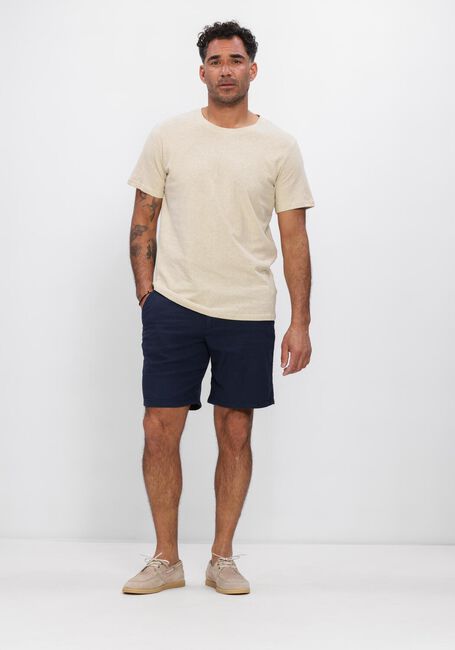 Dunkelblau SELECTED MEN Kurze Hose SLHREGULAR-BRODY LINEN BLD SHORTS NOOS - large