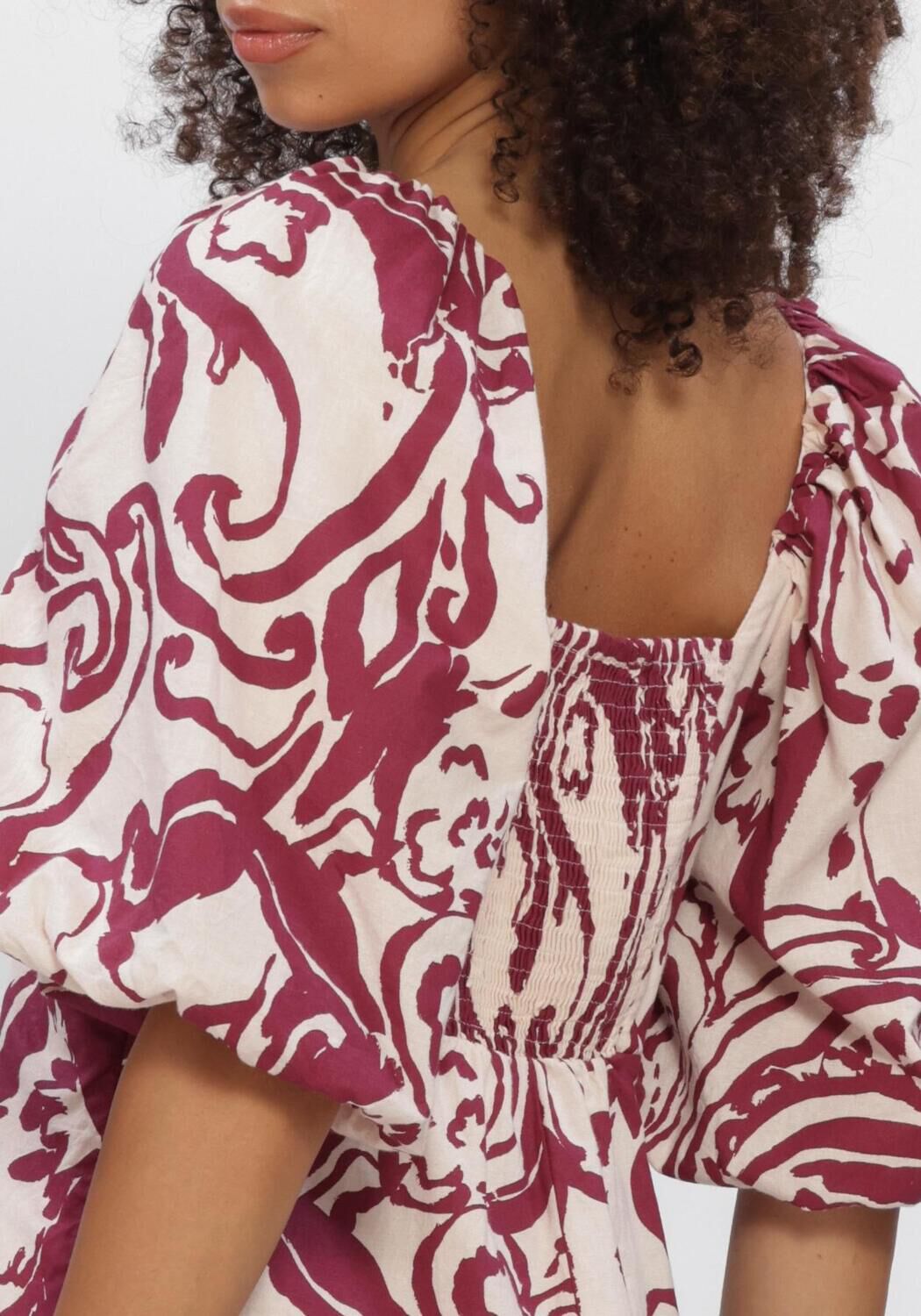 Rote Y.A.S. Kleider YASFLEUR 2/4 DRESS S. - large