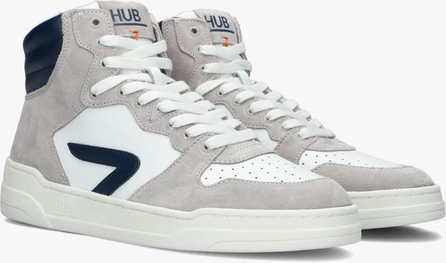 Weiße HUB Sneaker high COURT-Z HIGH - large