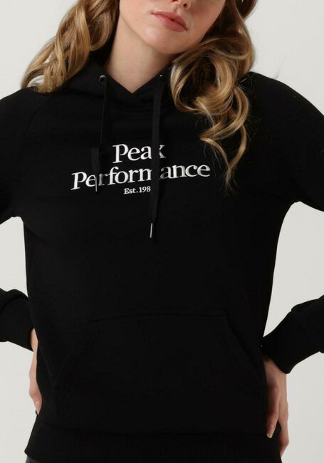 Schwarze PEAK PERFORMANCE Pullover W ORIGINAL HOOD - large
