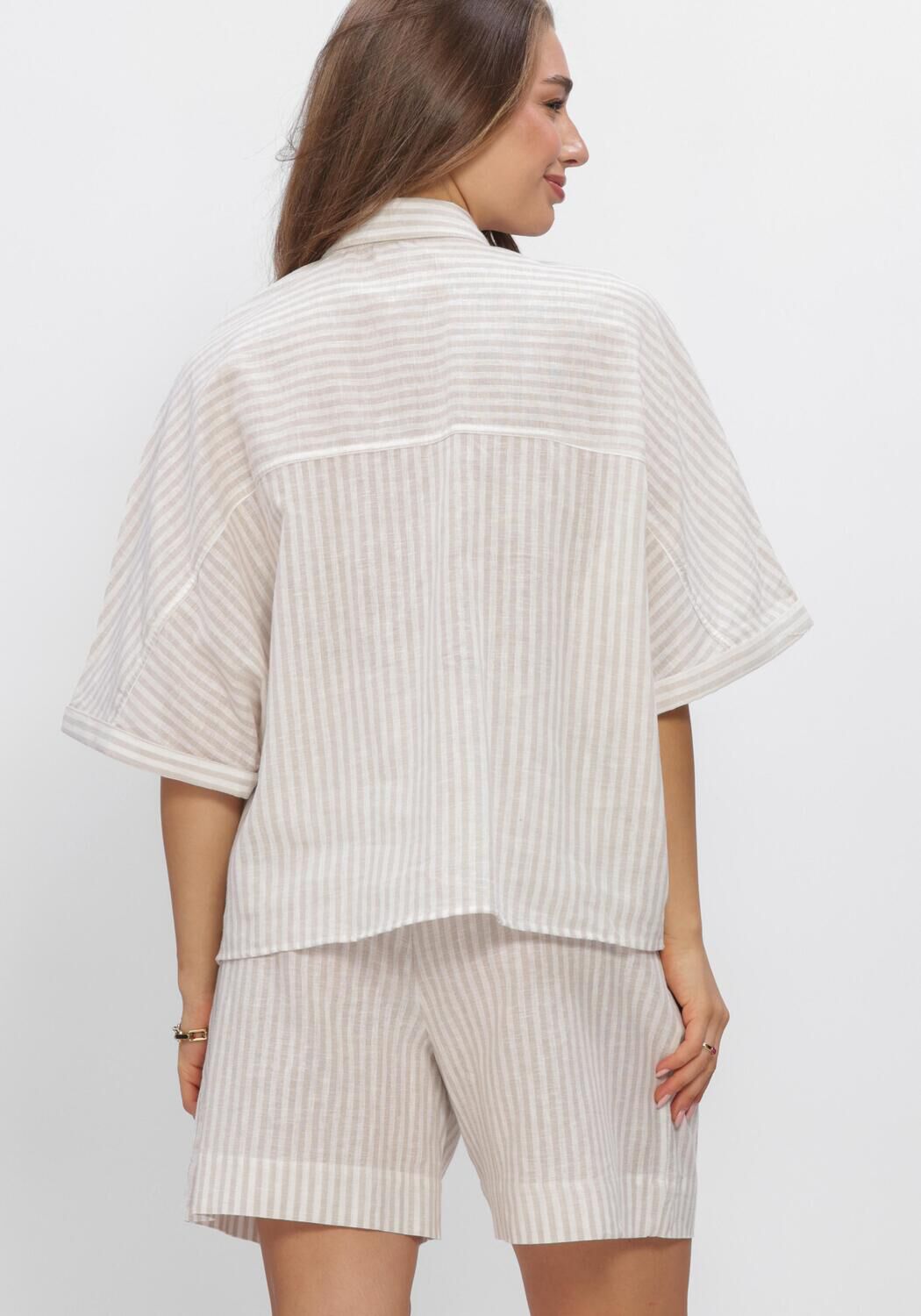 Graue WITHBLACK Blusen WBLBIANCA BATSLEEVE SHIRT - large