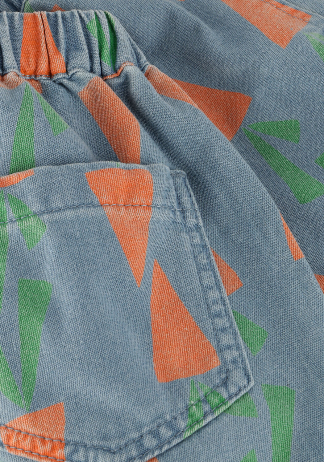 Blaue Jelly Mallow Kurze Hosen CARROT DENIM SHORTS - large