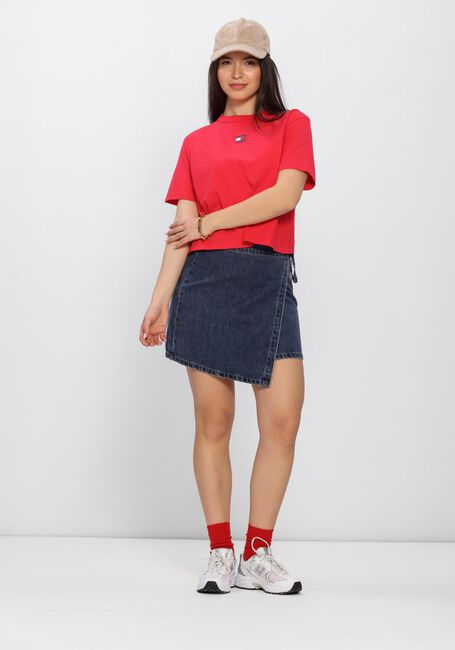 Rote TOMMY JEANS T-shirt TJW BXY BADGE TEE EXT - large