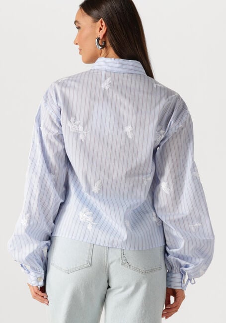 Blaue NUKUS Blusen ROSA BLOUSE STRIPE - large