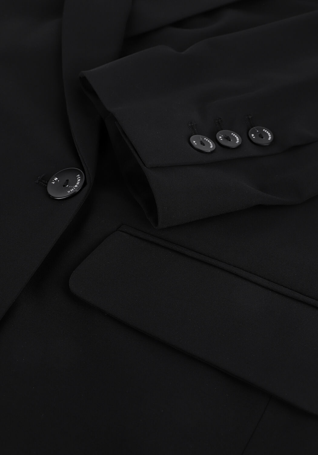 Schwarze PENN & INK Blazer S22M-LOGAN - large
