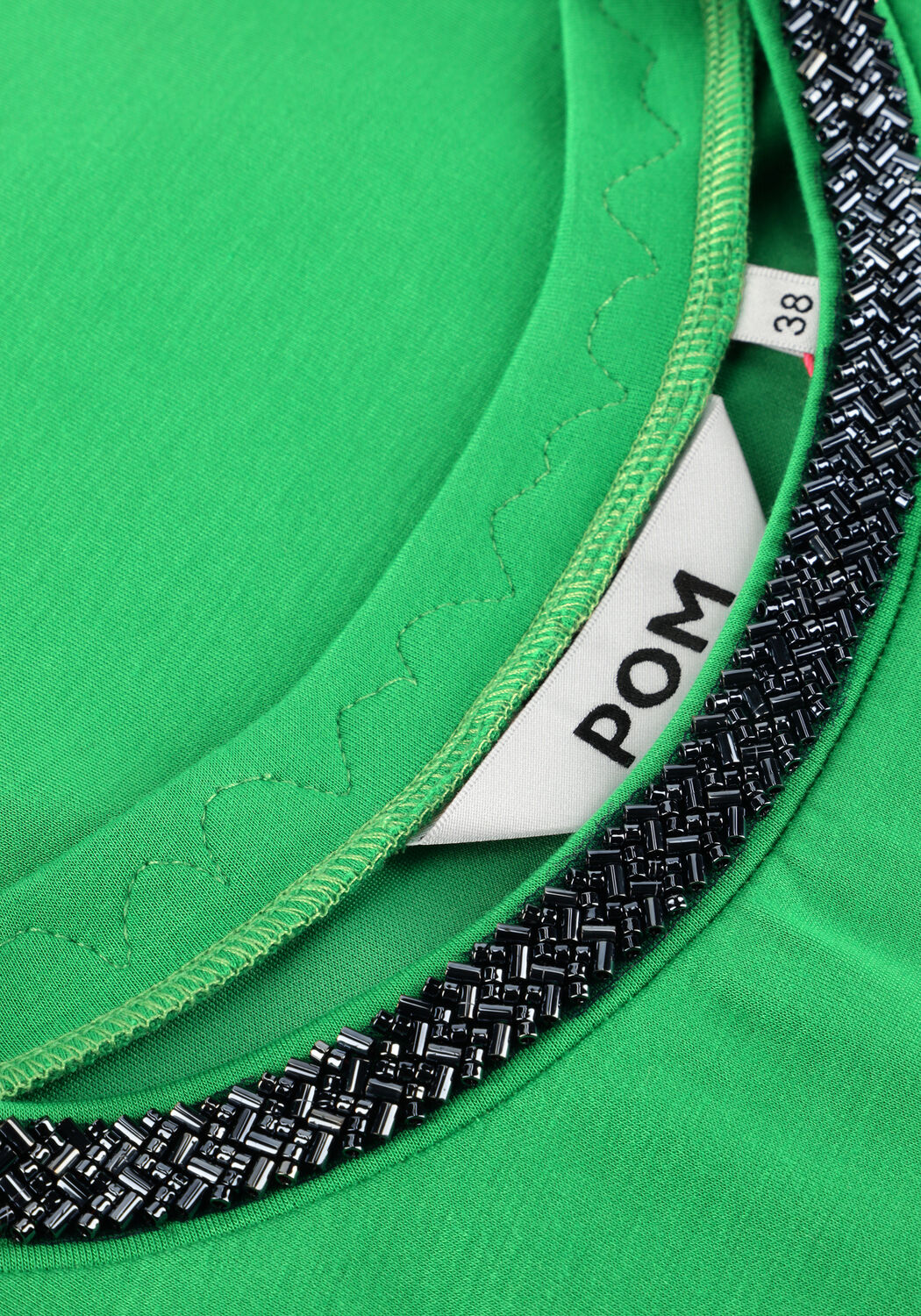 Gr&uuml;ne POM AMSTERDAM Maxikleid DRESS MACY PALM GREEN - large