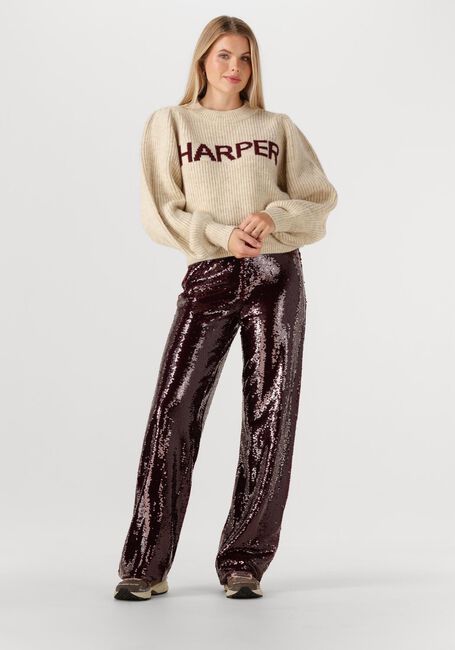 Bordeaux HARPER & YVE Weite Hose TARA-PA - large