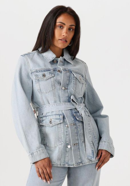 Hellblau LIU JO Jeansjacke GIUBBINO DENIM LOUD - large