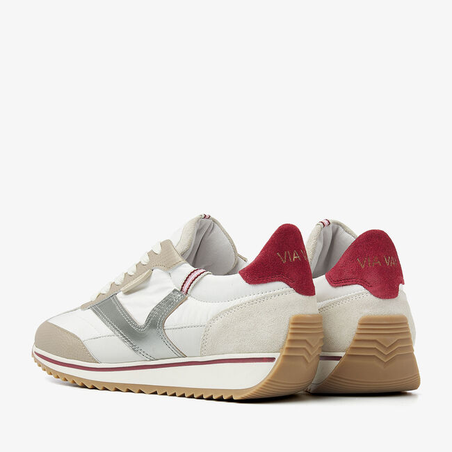 Silberne VIA VAI Sneaker Low MIKKI RUBY - large