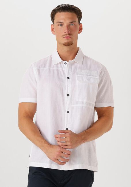 Weiße PME LEGEND Casual-Oberhemd CTN/LINEN CARGO FREEDOM - large