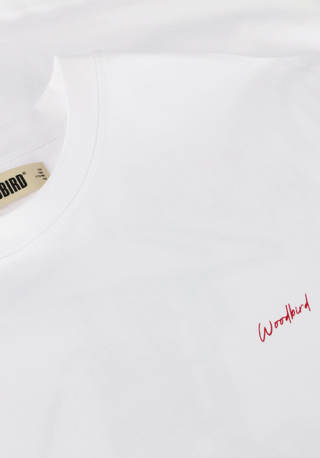 Wei&szlig;e WOODBIRD T-shirt WBBAINE POSE TEE - large