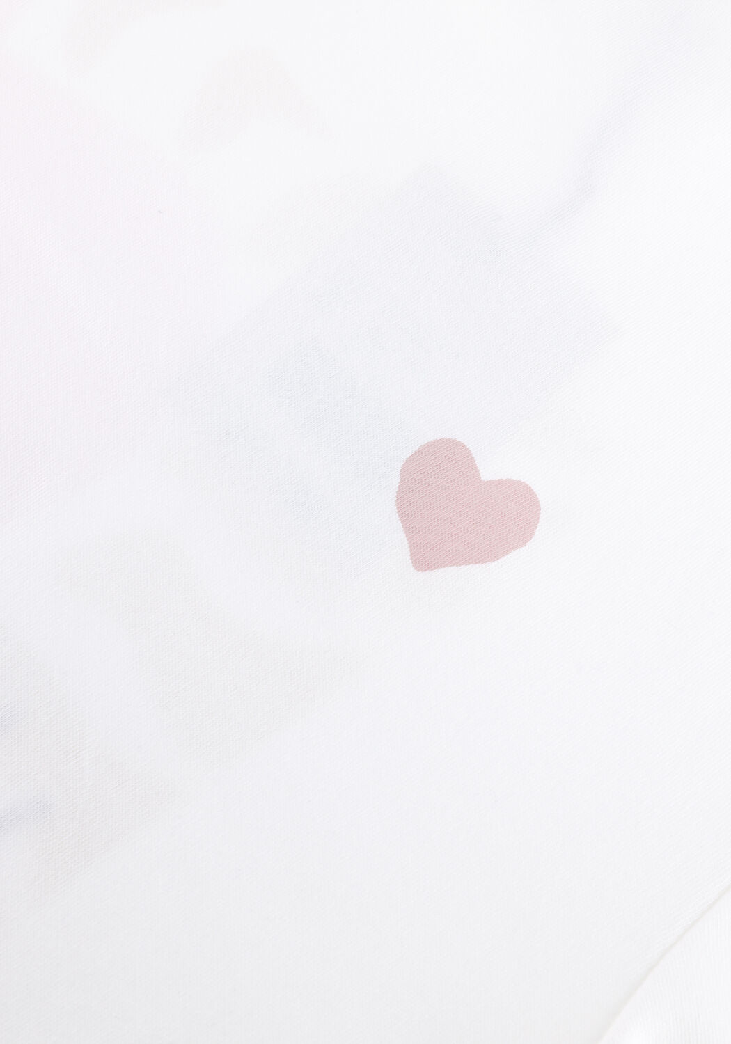 Wei&szlig;e ANOTHER LABEL T-shirt ALGINA HEART T-SHIRT - large