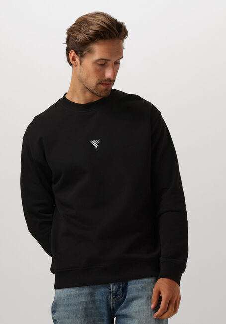 Schwarze PURE PATH Sweatshirt LOOSE FIT SWEATERS CREWNECK305 - large
