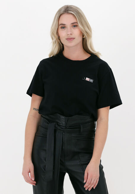 Schwarze IRO T-shirt AZITA - large
