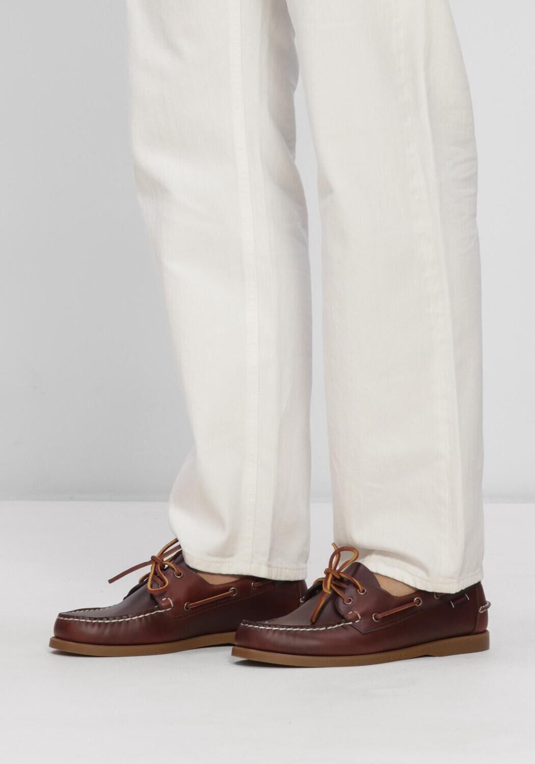 Braune SEBAGO Schn&uuml;rschuhe DOCKSIDES - large