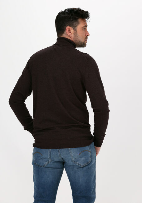 Bordeaux SCOTCH & SODA Rollkragenpullover 164006 - MELANGE TURTLENECK PU - large