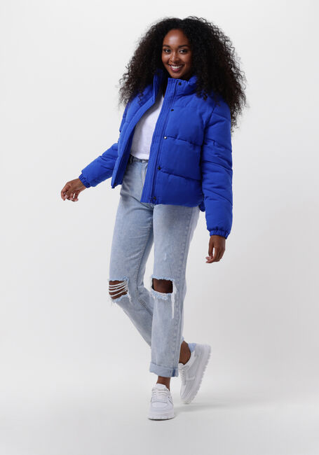 Blaue ANOTHER LABEL Wattierte Jack MILLE PUFFER - large