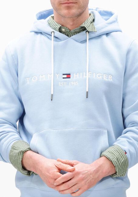 Hellblau TOMMY HILFIGER Sweatshirt TOMMY LOGO HOODY - large