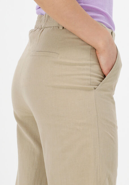 Sand CC HEART Weite Hose WIDE LINEN PANTS - large
