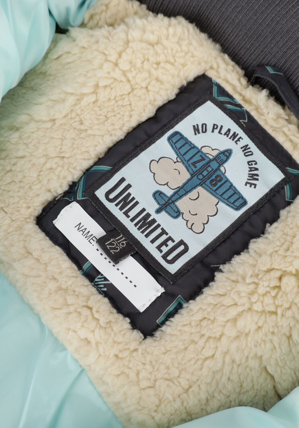 Graue Z8 Wattierte Jack TAIMEN - large