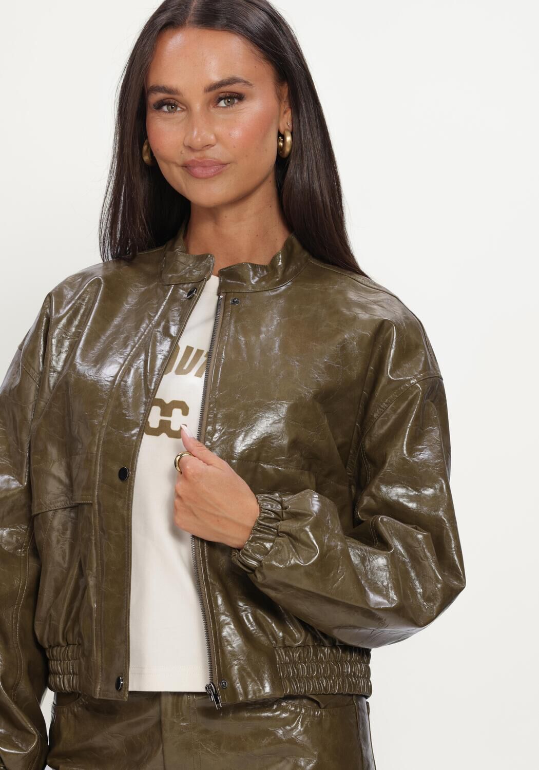 Gr&uuml;ne CO'COUTURE Jack RICHACC BOMBER - large