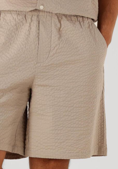 Beige SELECTED HOMME Kurze Hose SLHLOOSE-ACE SEERSUCKER STRING SHORTS - large