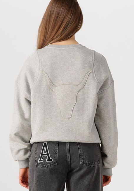 Graue ALIX THE LABEL Pullover LADIES KNITTED CUT OUT SWEATER - large