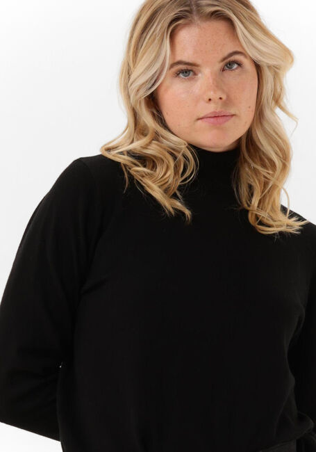 Schwarze LEVETE ROOM Rollkragenpullover LR-VILKE 2 PULLOVER - large
