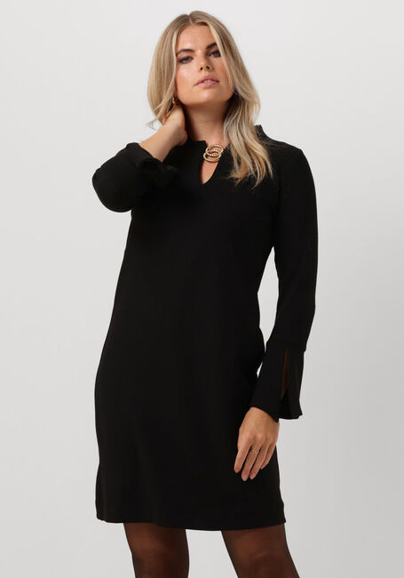 Schwarze ANA ALCAZAR Midikleid DRESS RINGS - large