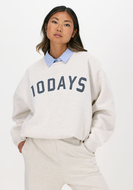 Nicht-gerade weiss 10DAYS Sweatshirt STATEMENT SWEATER - large