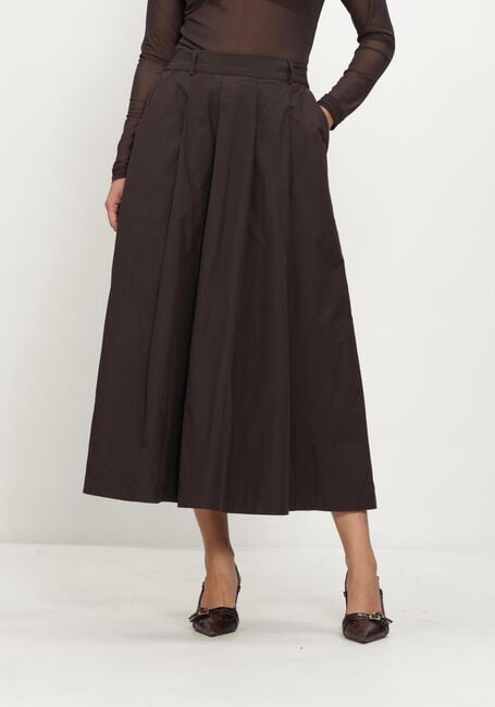 Braune SUMMUM Maxirock SKIRT TAFT LIGHT - large