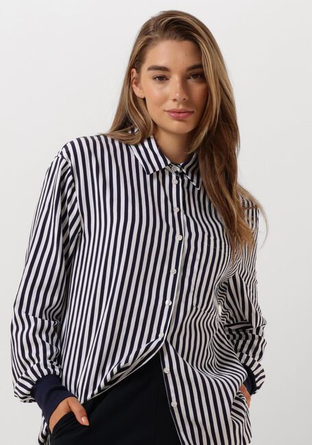 Blaue PENN & INK Blusen 501 BLOUSE PRINT - large