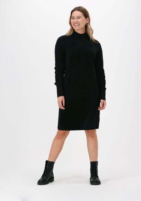 Schwarze CALVIN KLEIN Minikleid FLUFFY SWEATER DRESS - large