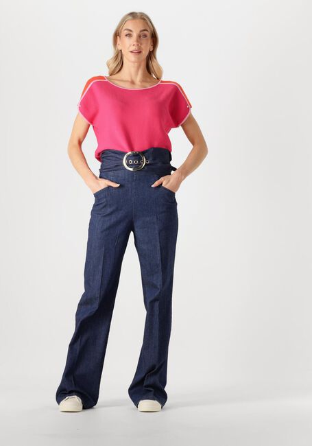 Blaue CAROLINE BISS Weite Hose 1501 - large