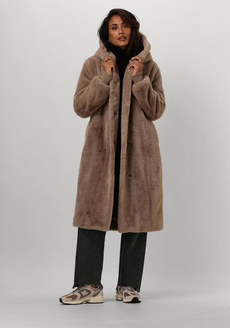 Taupe MOSCOW Wattierte Jack 08-08-NADJANA-2 - large