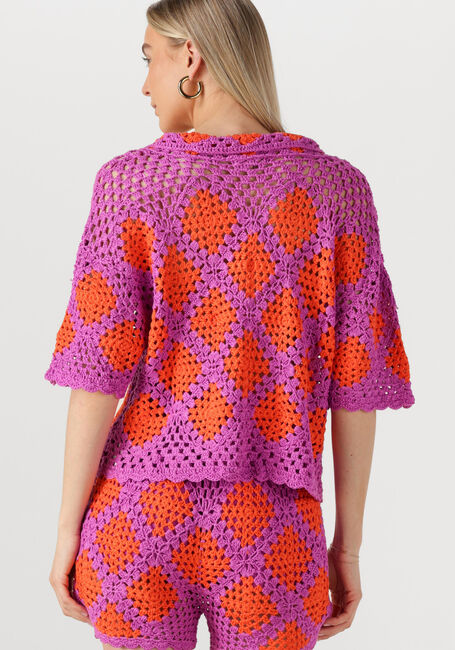 Orangene HARPER & YVE Blusen BENTE-SS - large