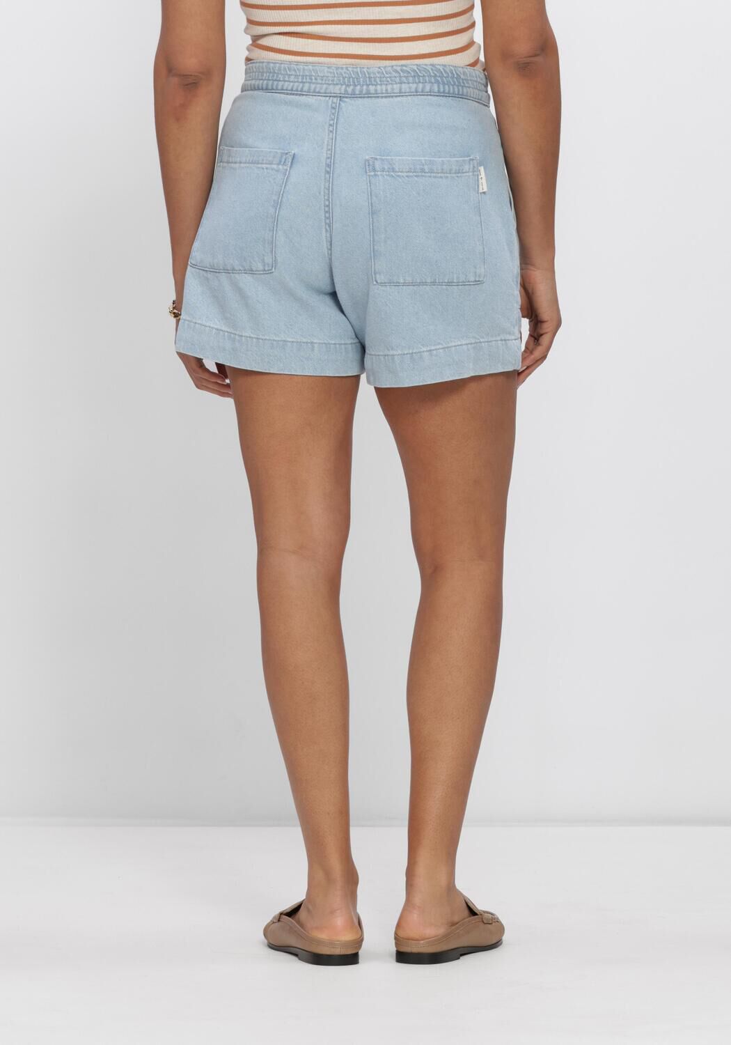 Blaue CIRCLE OF TRUST Kurze Hose RIVER SHORT - large