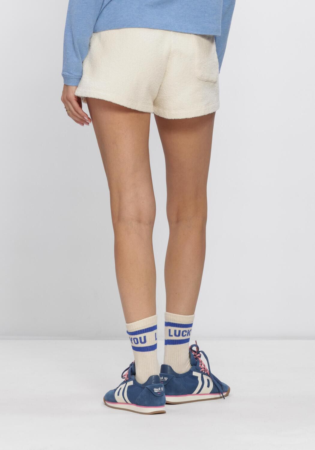 Ecru AMERICAN VINTAGE Kurze Hose BOBYPARK - large