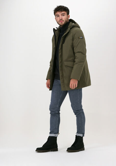 Olive NATIONAL GEOGRAPHIC Parkas HOODED COAT - large
